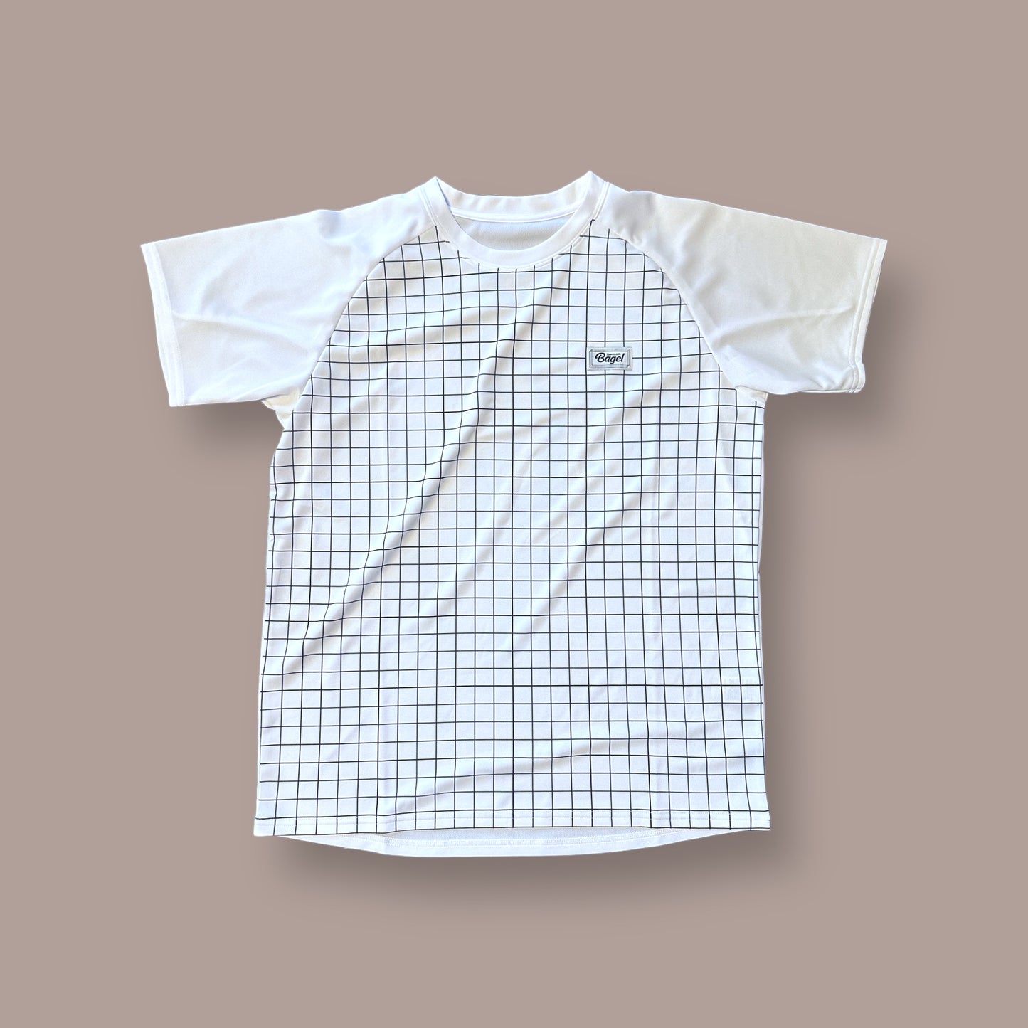 MENS 3D Game Shirt Raglan Check
