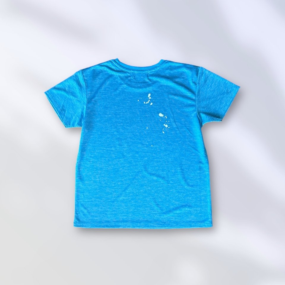Dropping LADIES Basic Game Shirt Blue