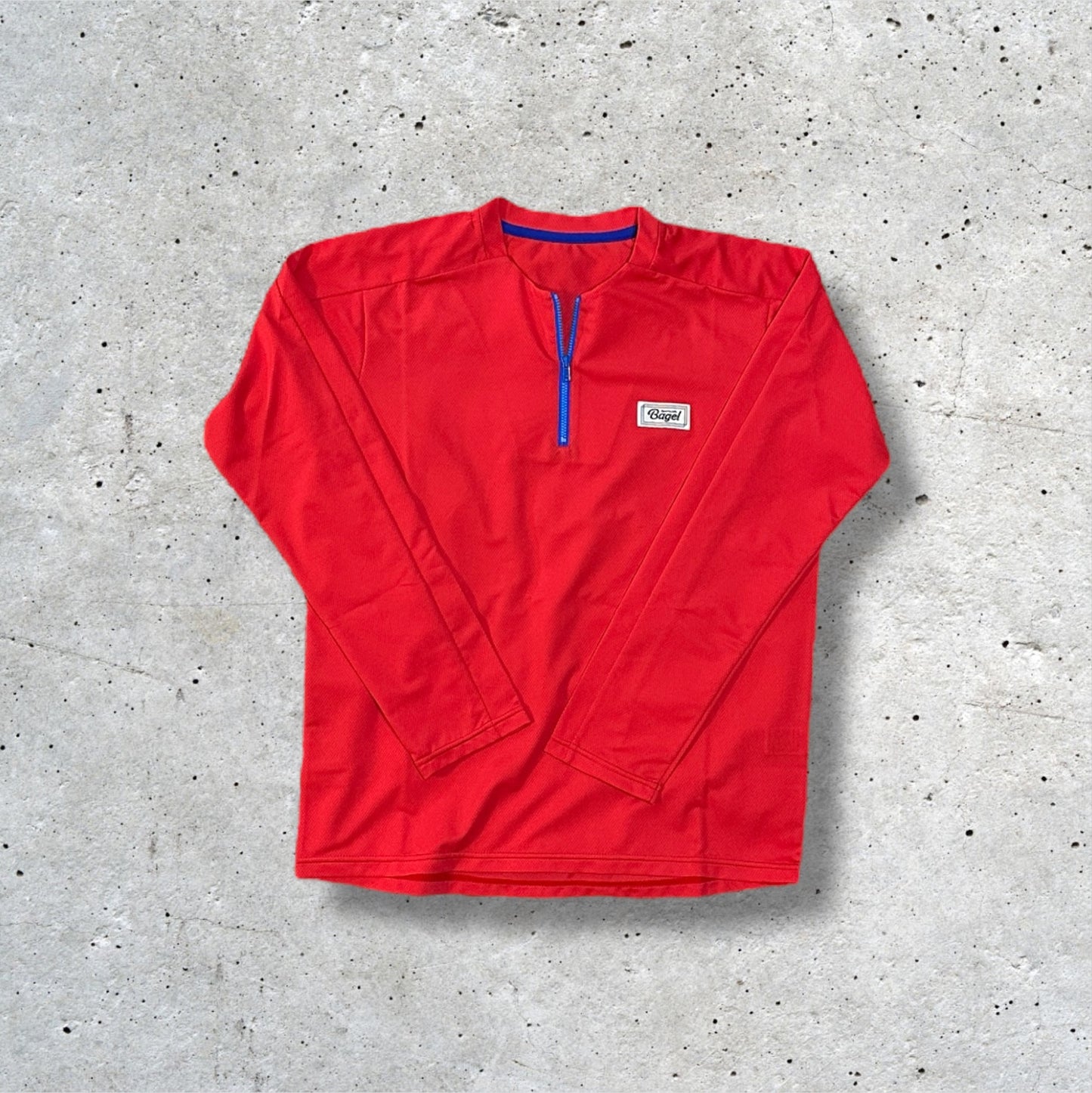 MENS Fastener Long Game Shirt Red