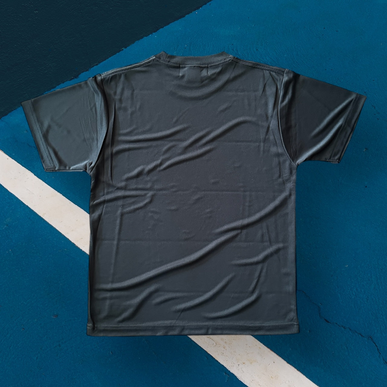 UNI Bagel Design T-Shirt black Square-Steel