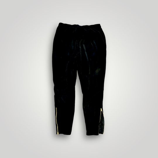 Velour Jersey Pants(Black)