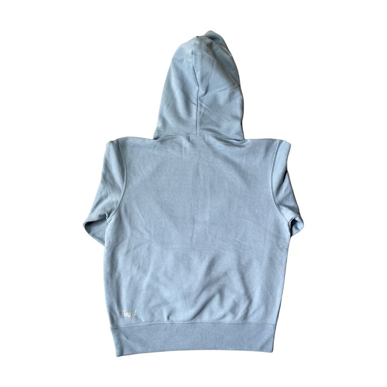 UNI Pullover Hoodie(Smoke Blue)裏パイル