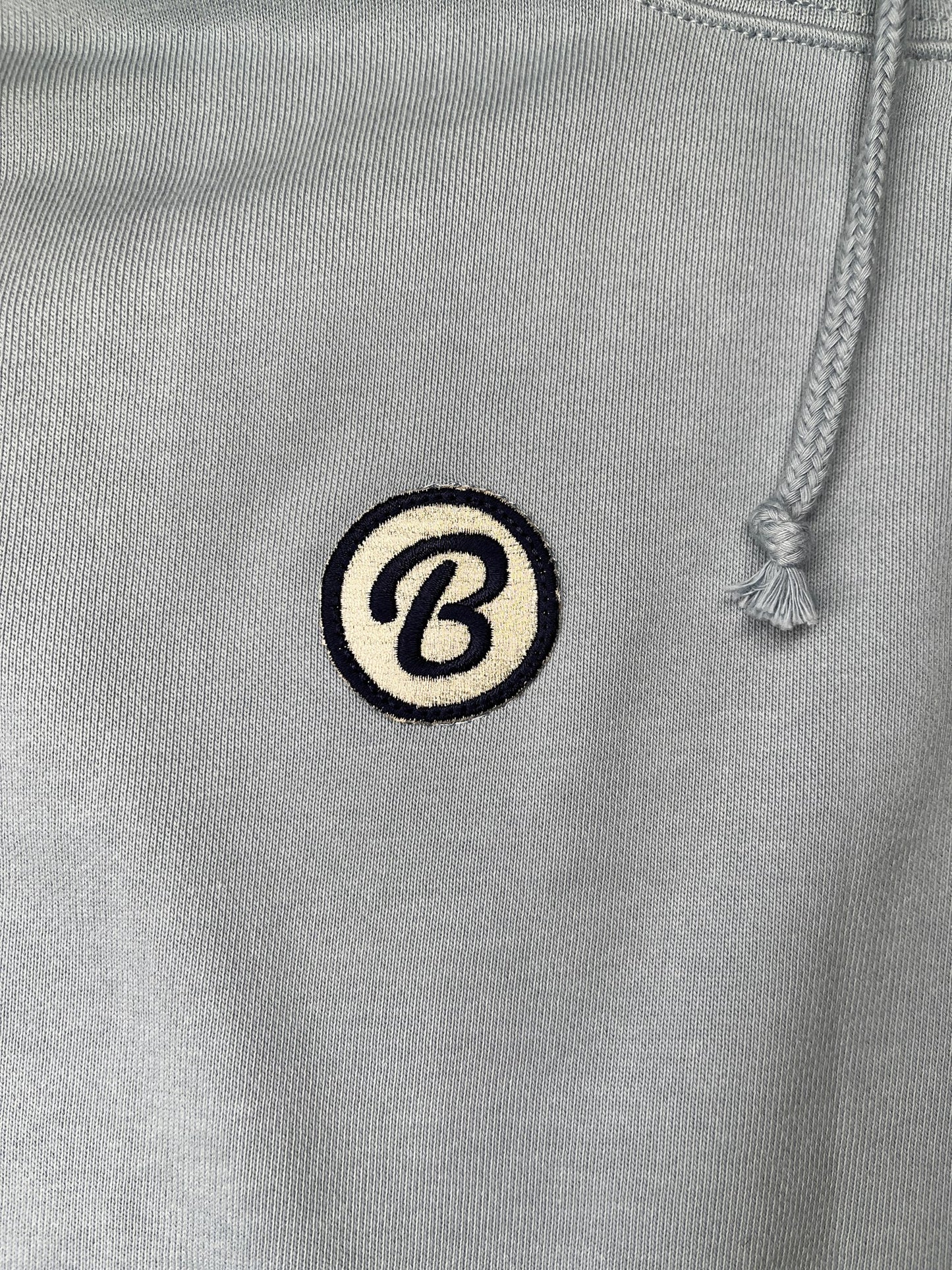UNI Pullover Hoodie(Smoke Blue)裏パイル
