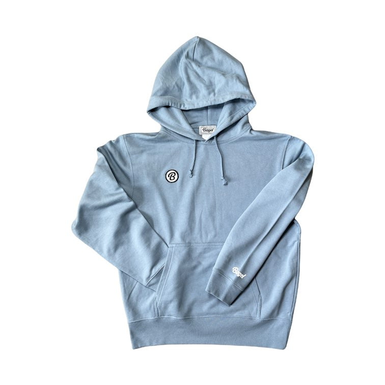 UNI Pullover Hoodie(Smoke Blue)裏パイル