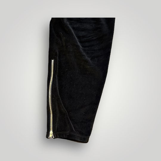Velour Jersey Pants(Black)