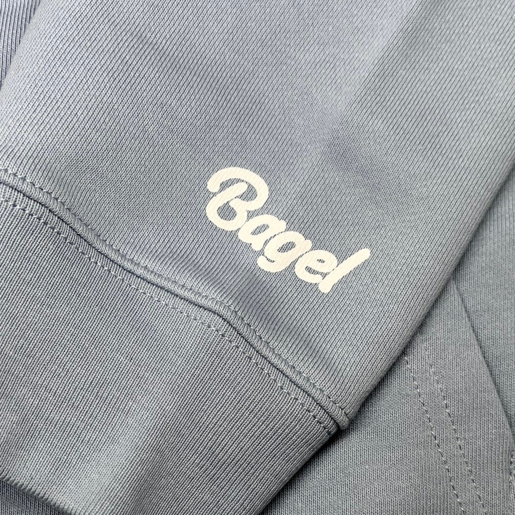 UNI Pullover Hoodie(Smoke Blue)裏パイル