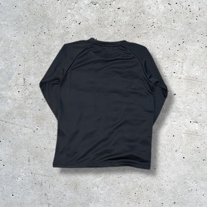 MENS Geometry Block Long T-Shirt Black-Gold