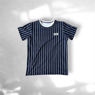 LADIES Stripe Game Shirt NAVY