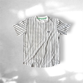 MENS Stripe Game Shirt WHITE