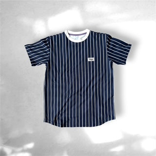 MENS Stripe Game Shirt NAVY