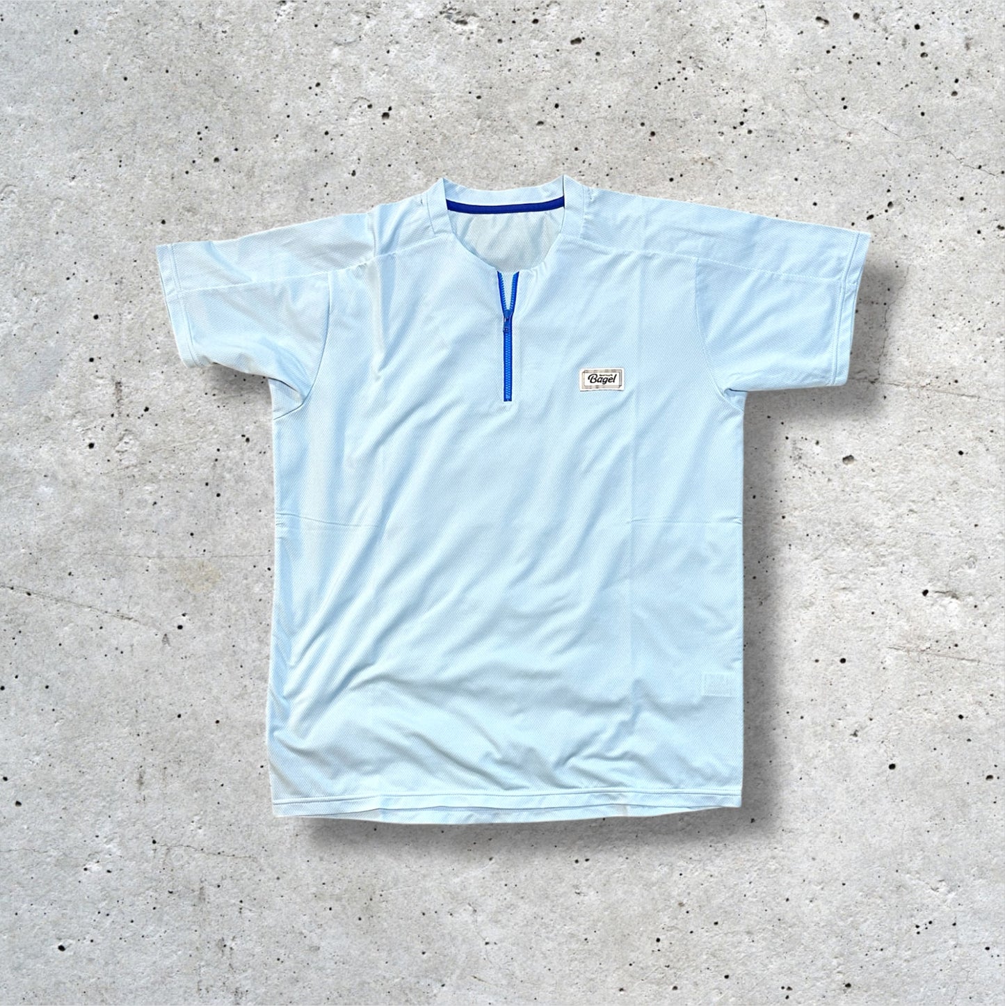 MENS Ｆastener Game Shirt LightBlue