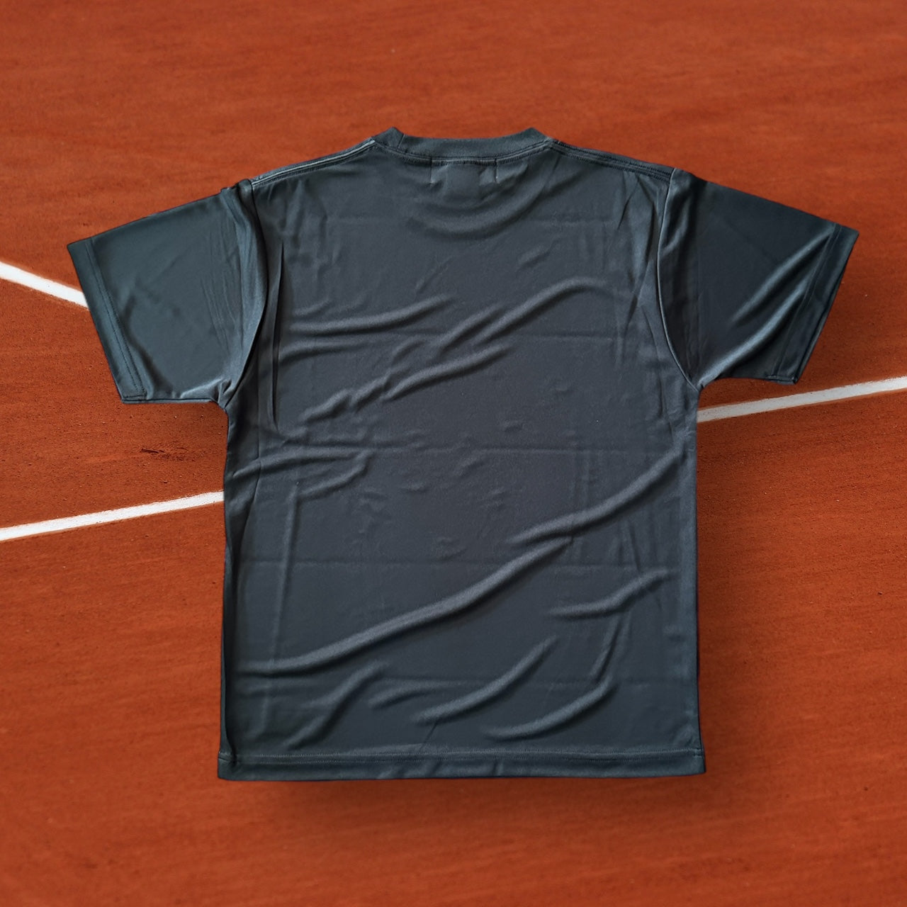UNI Bagel Design T-Shirt black Square-Steel