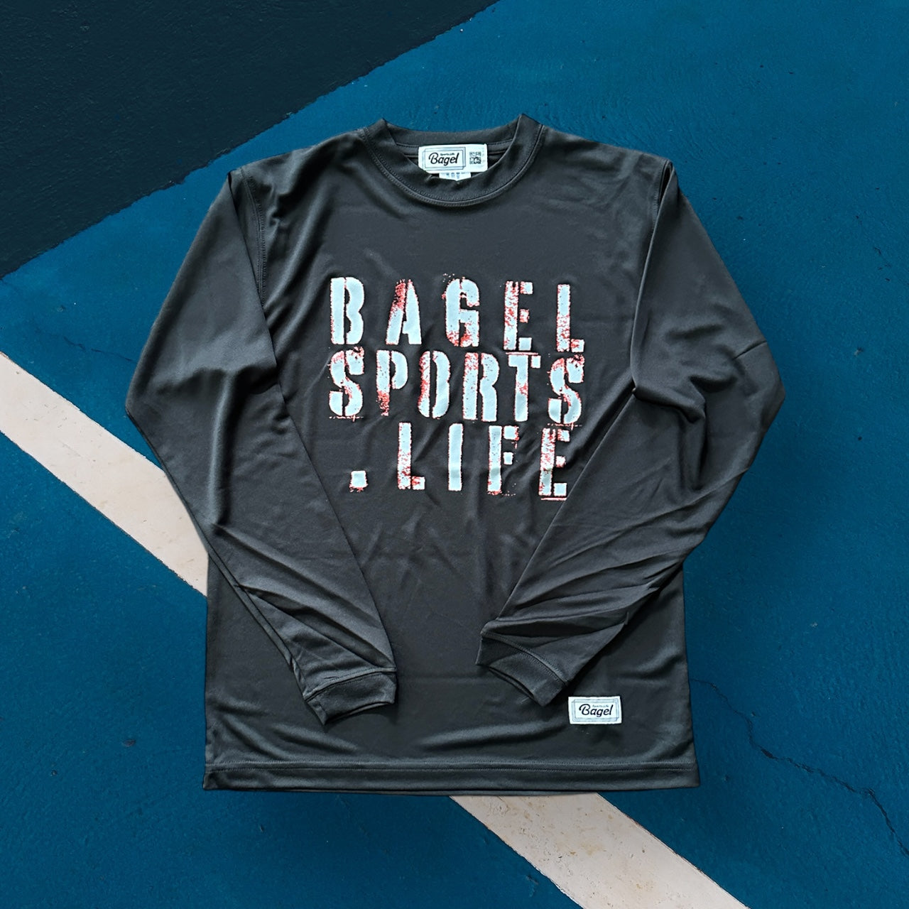 UNI Long Sleeves Shirt Black Square-Steel