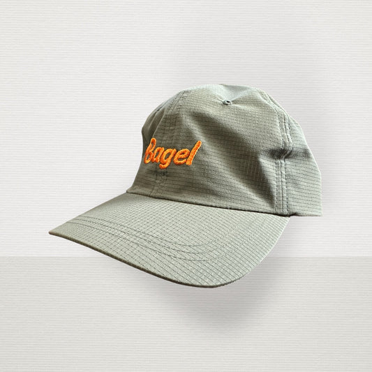 Sustainable Cap Cooldots カーキ＆オレンジ(Free Size)