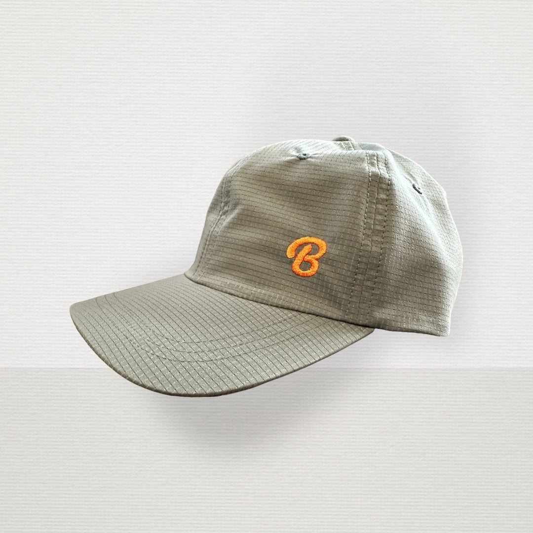 Sustainable Cap Cooldots カーキ＆オレンジB(Free Size)