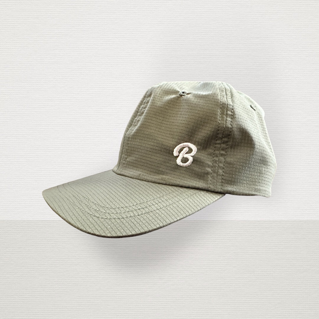 Sustainable Cap Cooldots カーキ＆ホワイトB(Free Size)