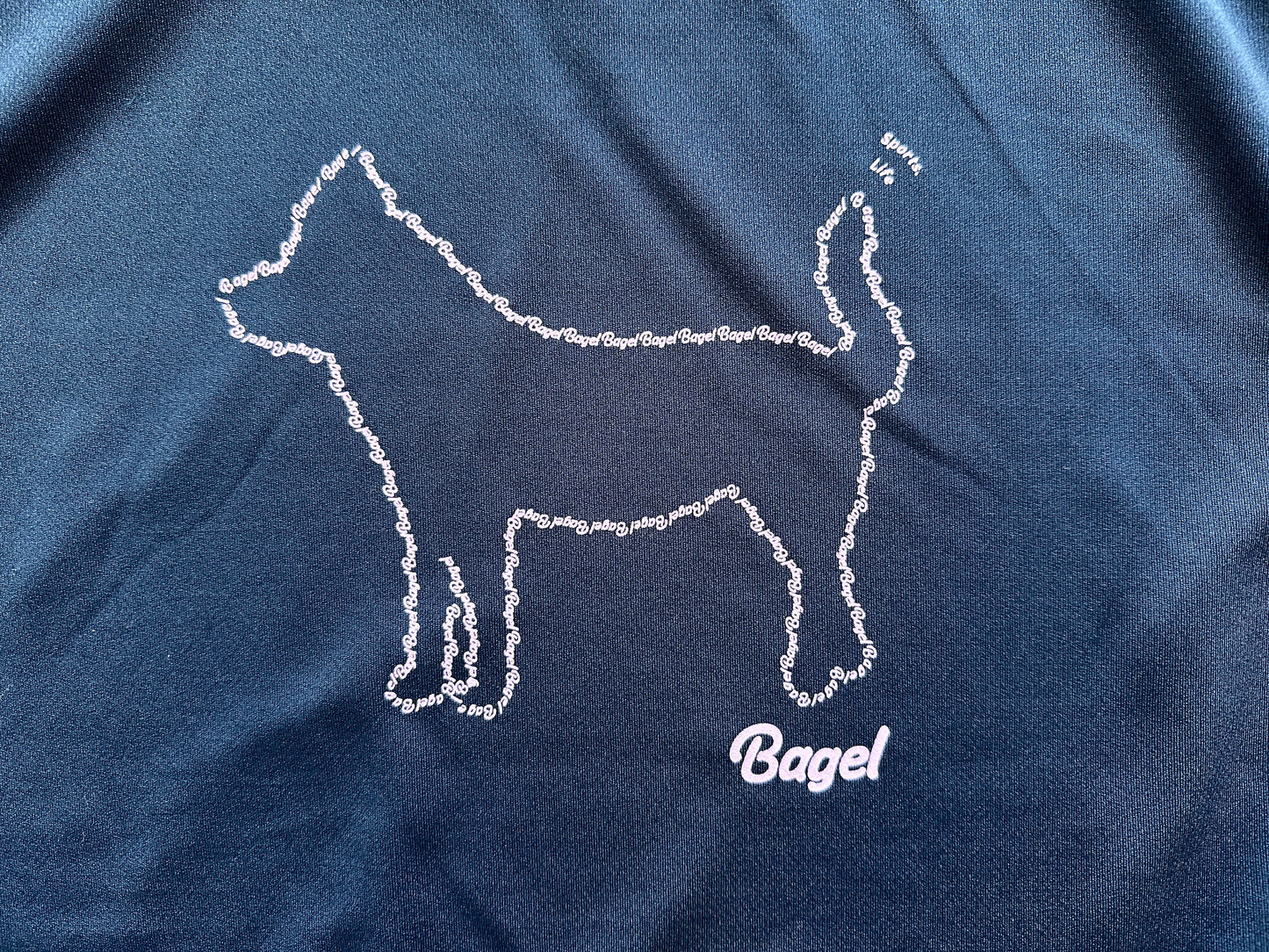 MENS Bagel-Dog T-Shirt Indigo