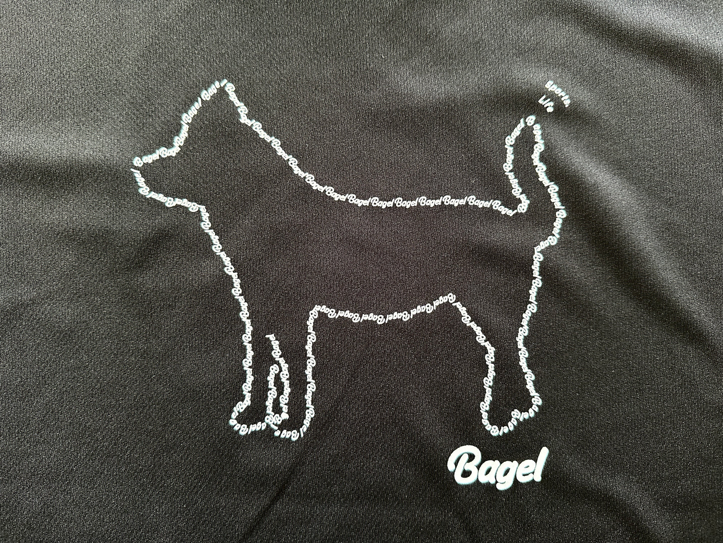 LADIES Bagel-Dog T-Shirt Black