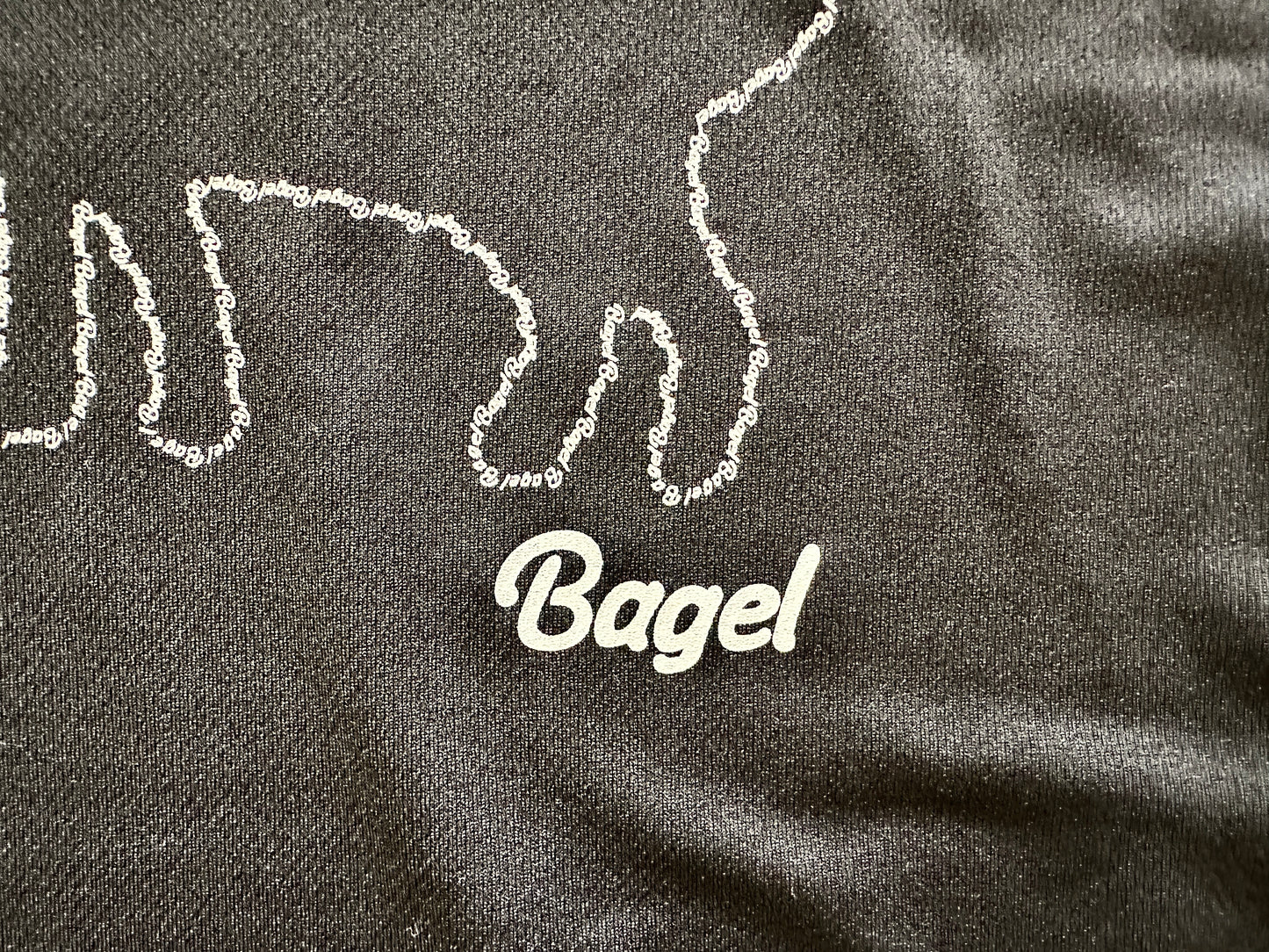 LADIES Bagel-Cat T-Shirt Black